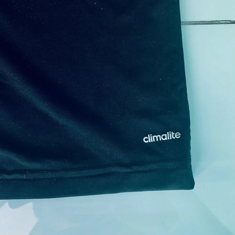🎉HP!🎉 ADIDAS RETRO VINTAGE Y2K WOMENS CLIMALITE BLACK WHITE RACERBACK TANK TOP - Picture 6 of 7